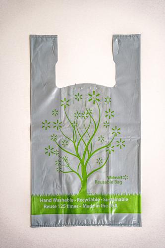 How can Walmart accept plastic bags for recycling when recycling centers  won't?