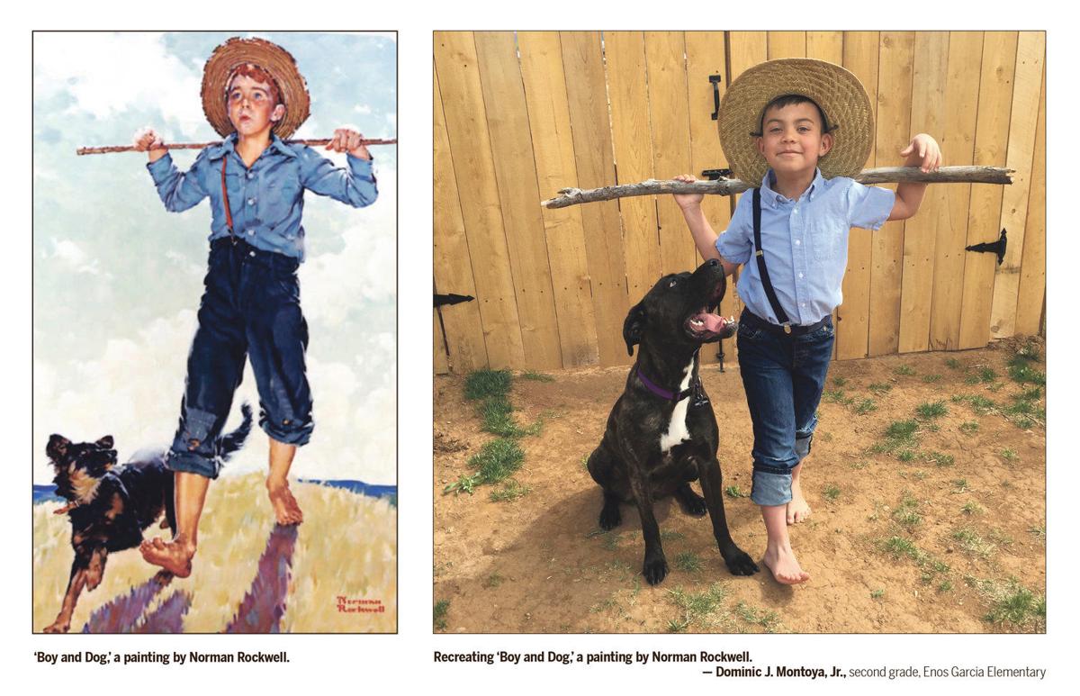 Taos News K 12 Weekly Challenge 6 Recreate Or Act Out A Famous