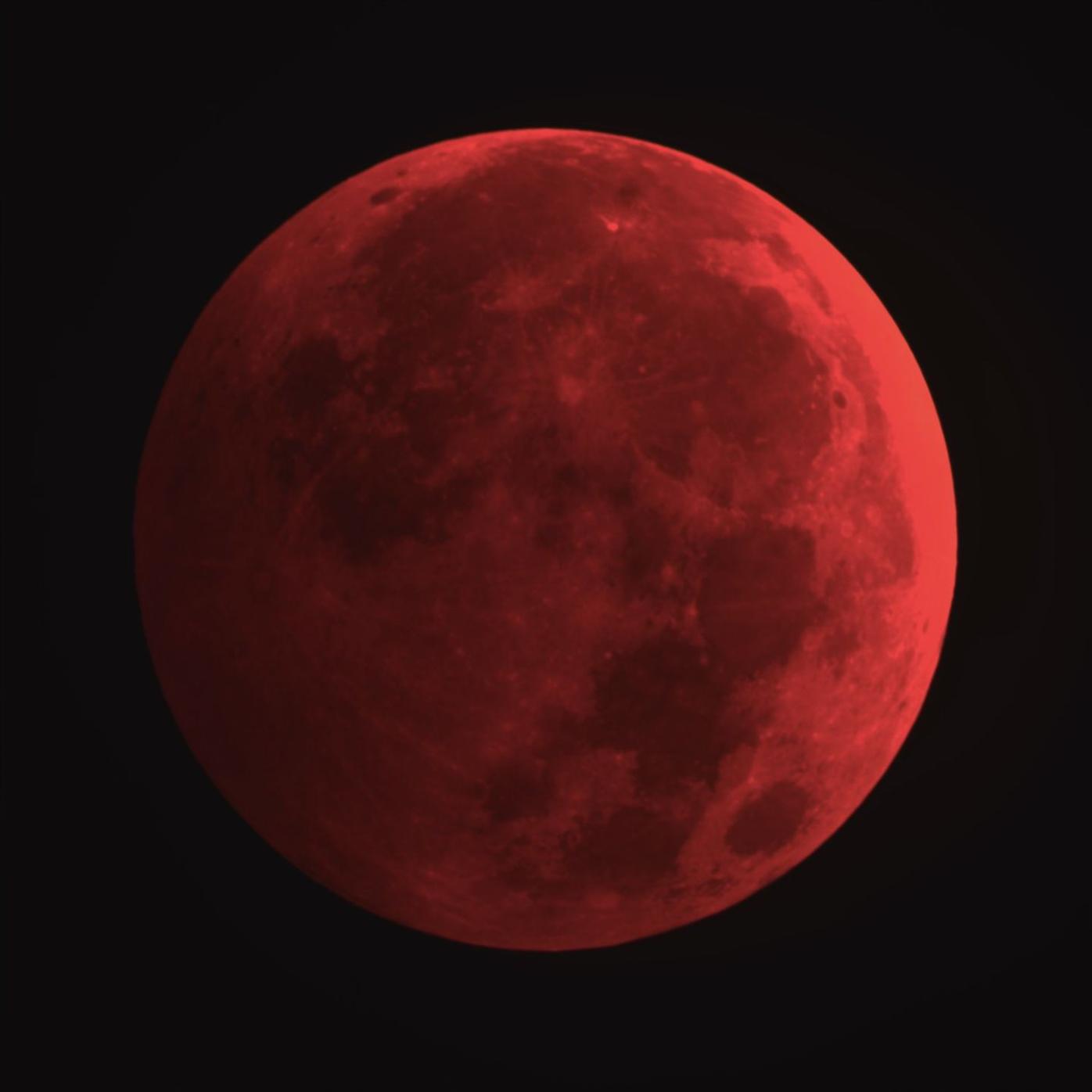Only total lunar eclipse in 2019 graces the New Mexico winter night sky