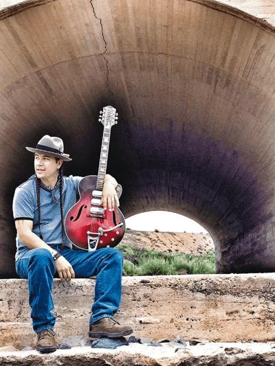 CW Ayon plays west New Mexico blues