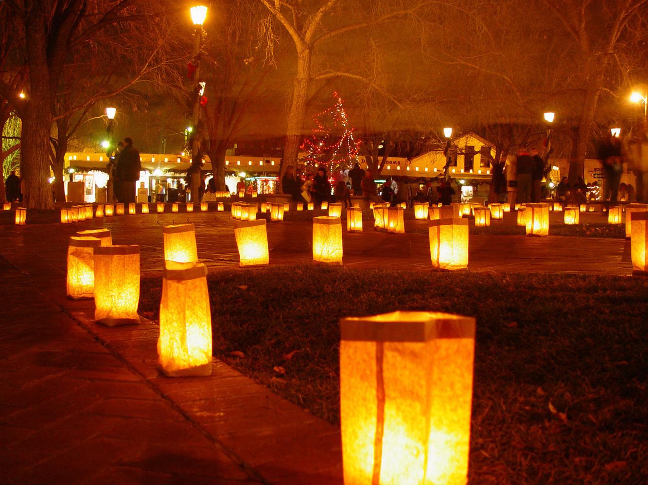 Taos Mio Episode 7 Farolitos, luminarias and their Irish cousin, the