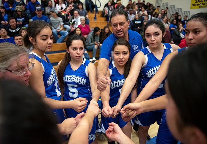 Peñasco crushes Questa for district tourney championship Basketball