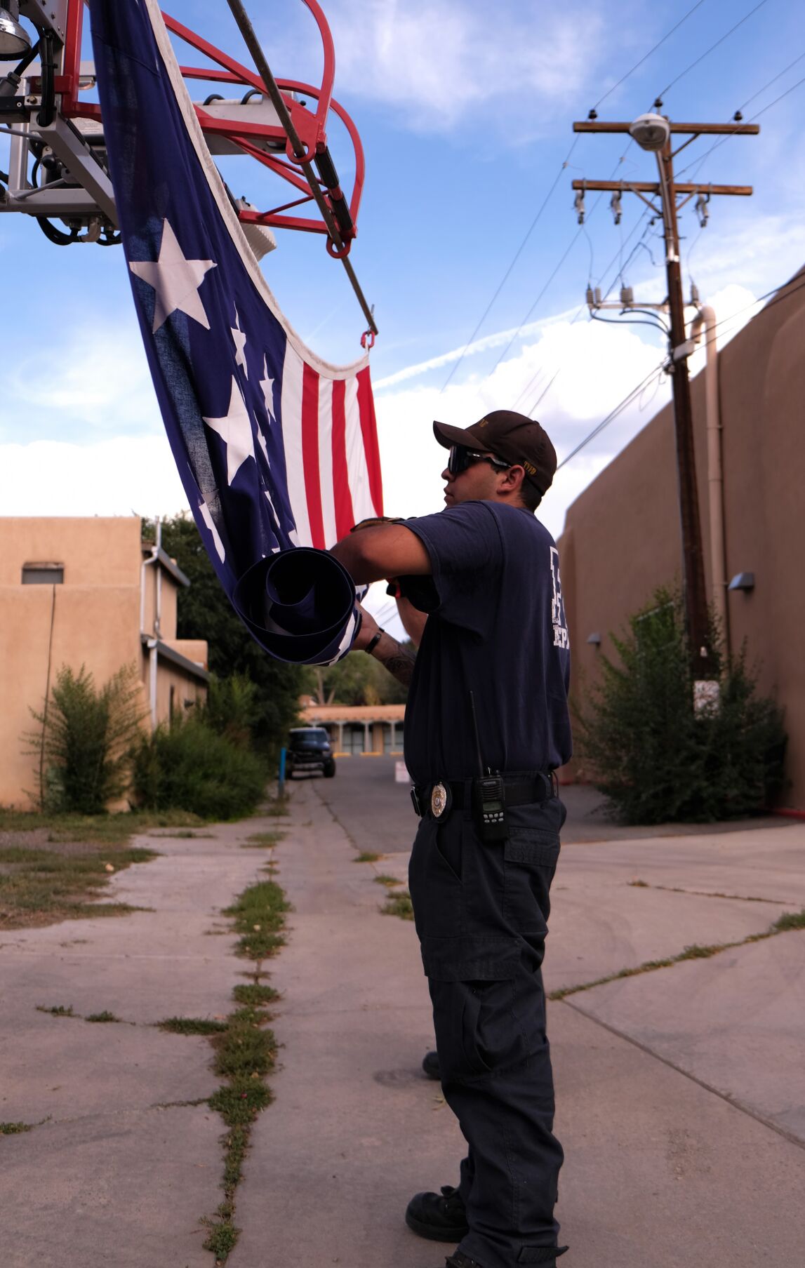 Taos Volunteer Fire Department honors the fallen
