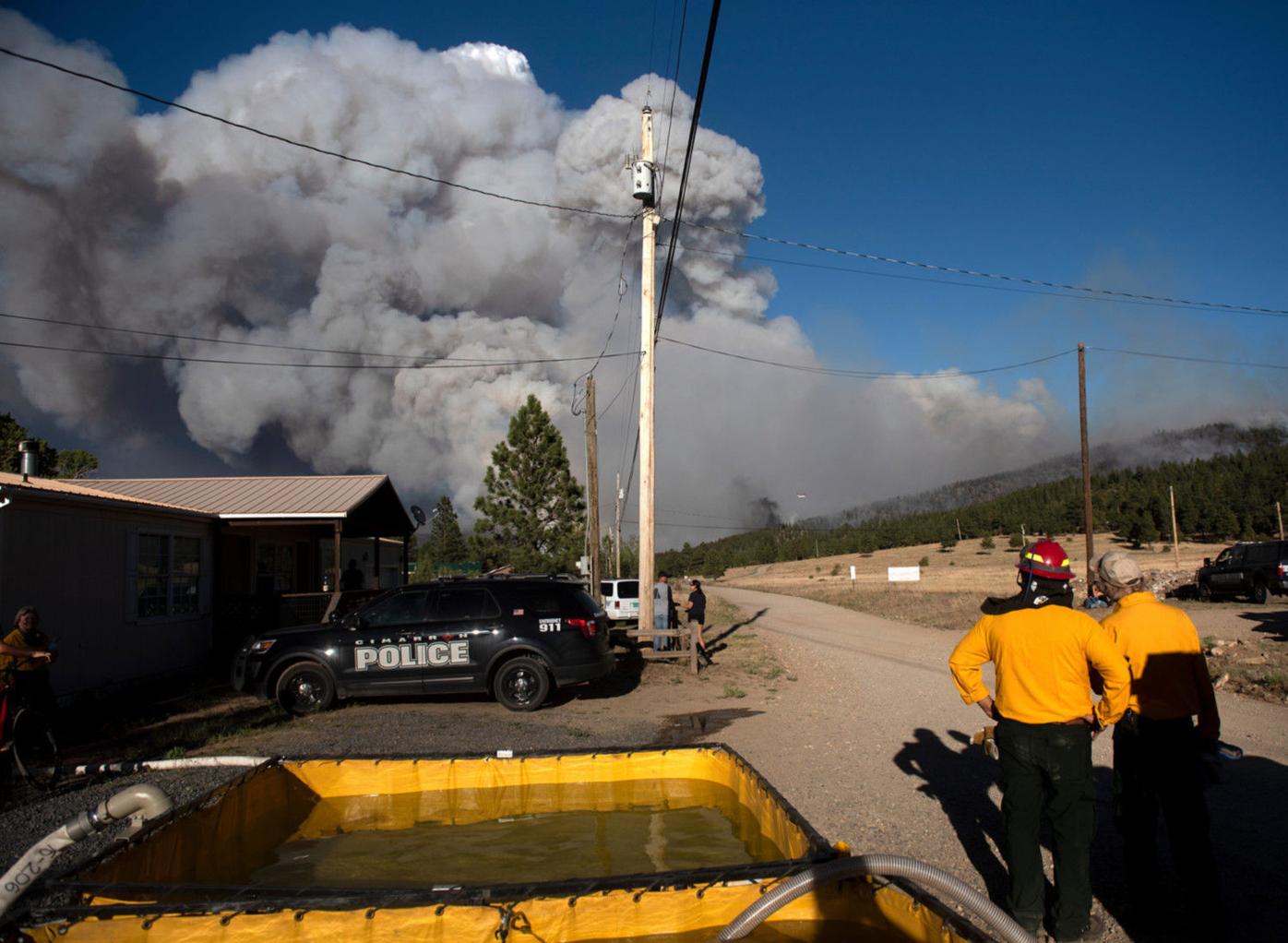 Ute Park Fire grows to 16,500 acres in northeastern New Mexico Local