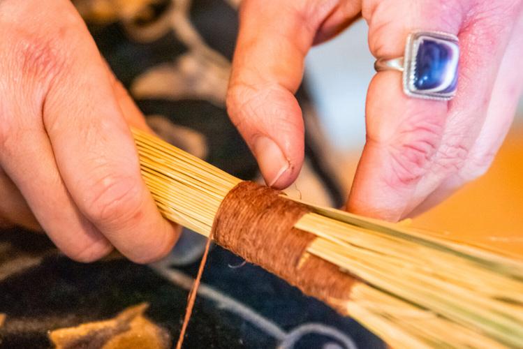 Broom-maker brings sweeping craft to market in Taos | Business ...