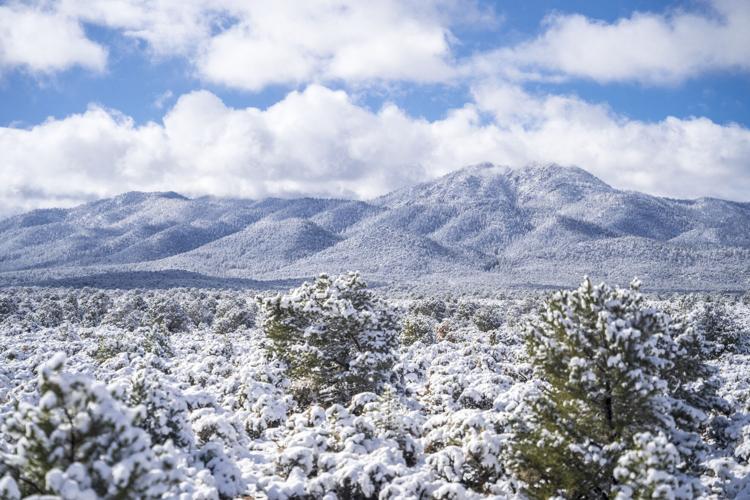 Taos gets about an inch of snow, but warmer weather forecast to return