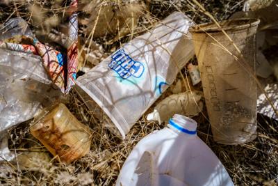 Who's responsible for roadside rubbish?