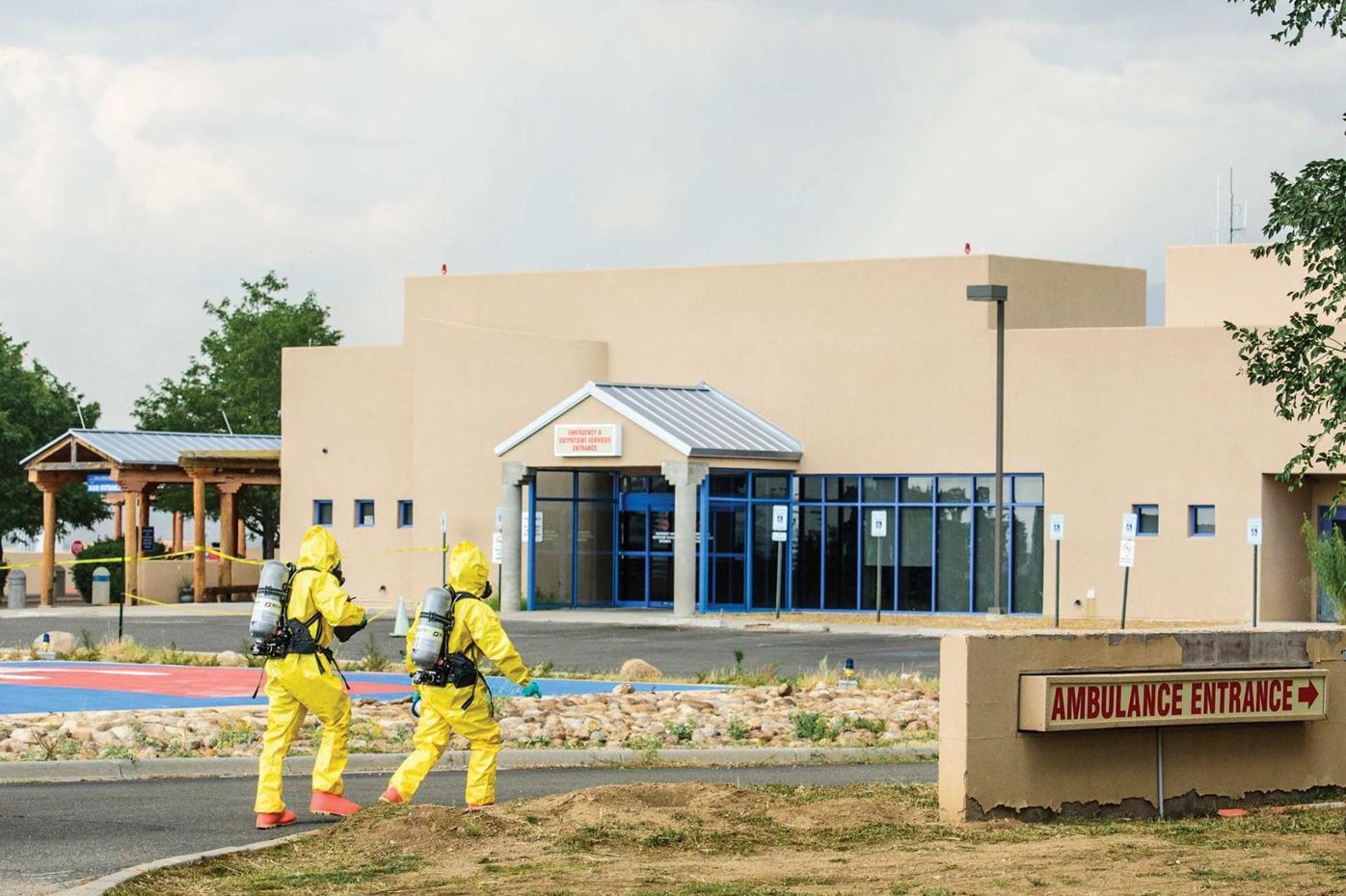 Two workers under observation after hazmat incident at Taos hospital News