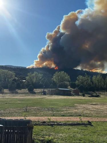 Fire officials leery of wind as crews battle Las Cocas Fire | public ...