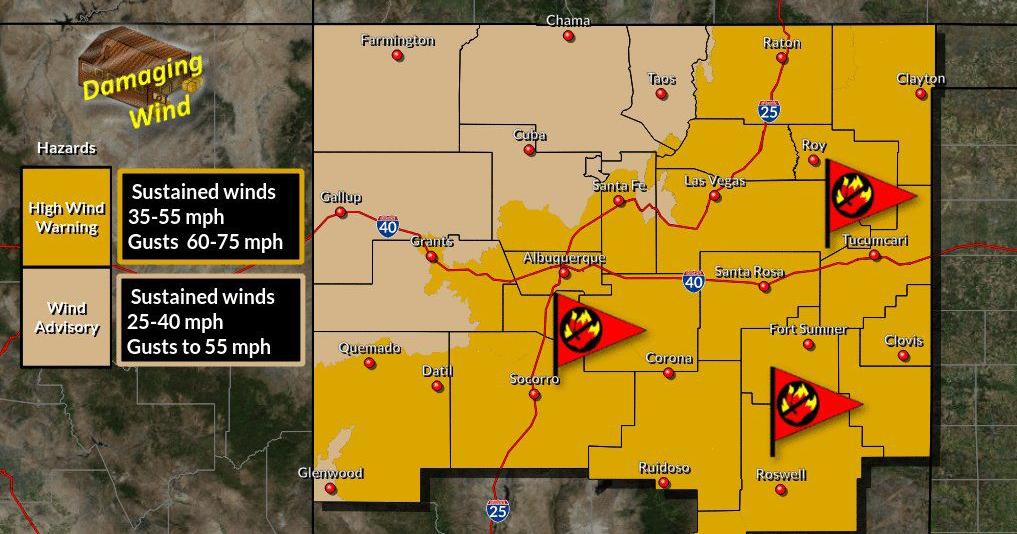 Strong winds to rip through Northern New Mexico today | News | taosnews.com