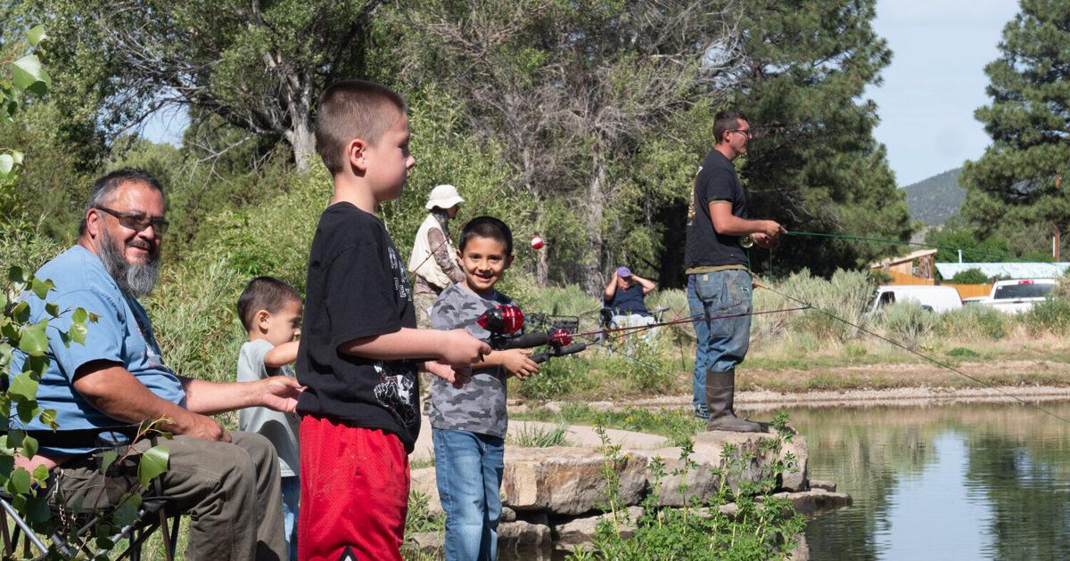 Fishing clean at Eagle Rock Lake