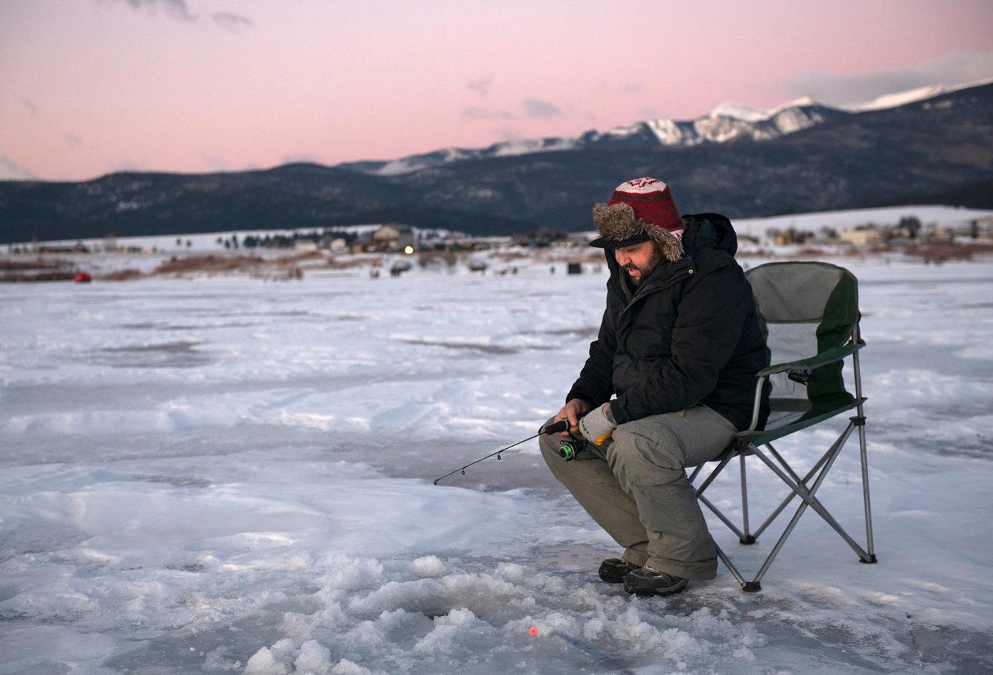 Photo Gallery Ice fishing enthusiasts compete in Eagle Nest tournament