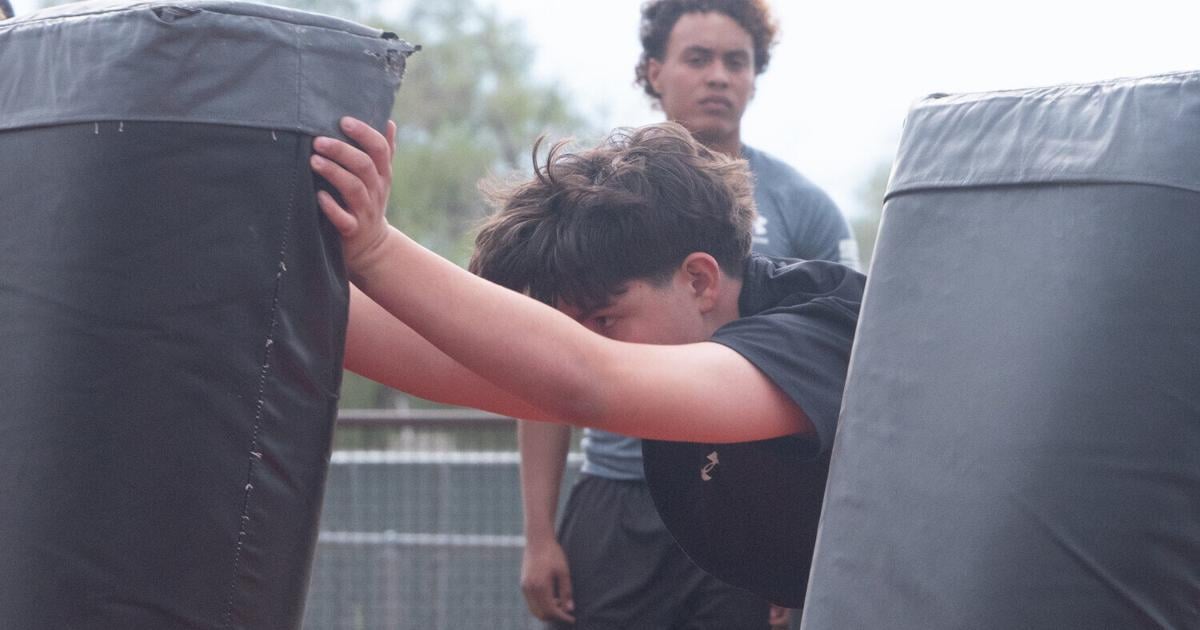 Summer workouts with Tiger Football