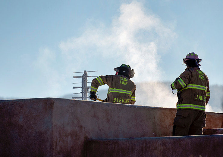 Taos firefighters respond to house fire in Ranchos Local News
