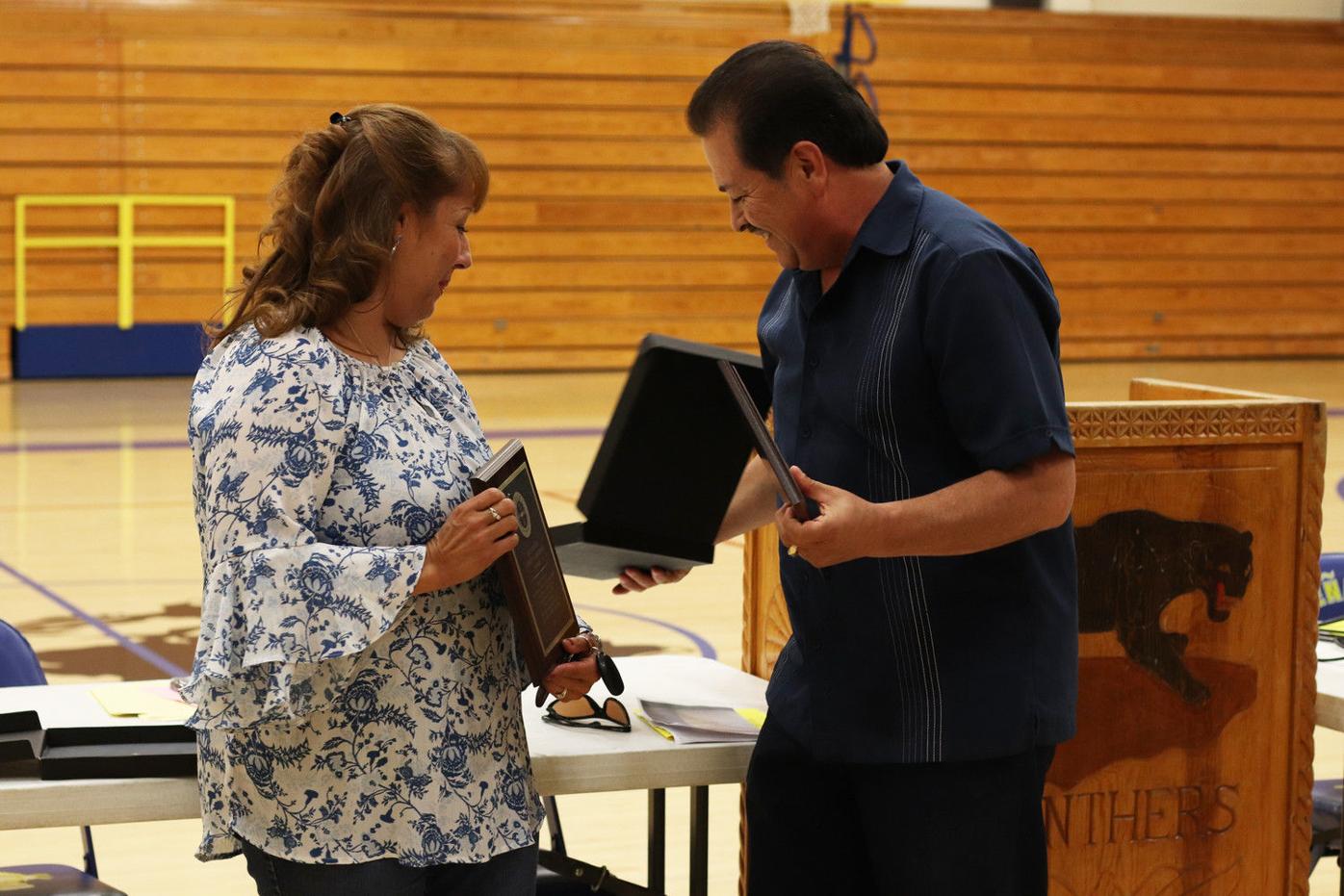 Peñasco School board honors excellent achieving students, staff News