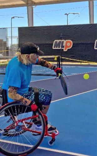 Pickleball champ Jamie Elliott | Angel Fire Guide - Summer | taosnews.com