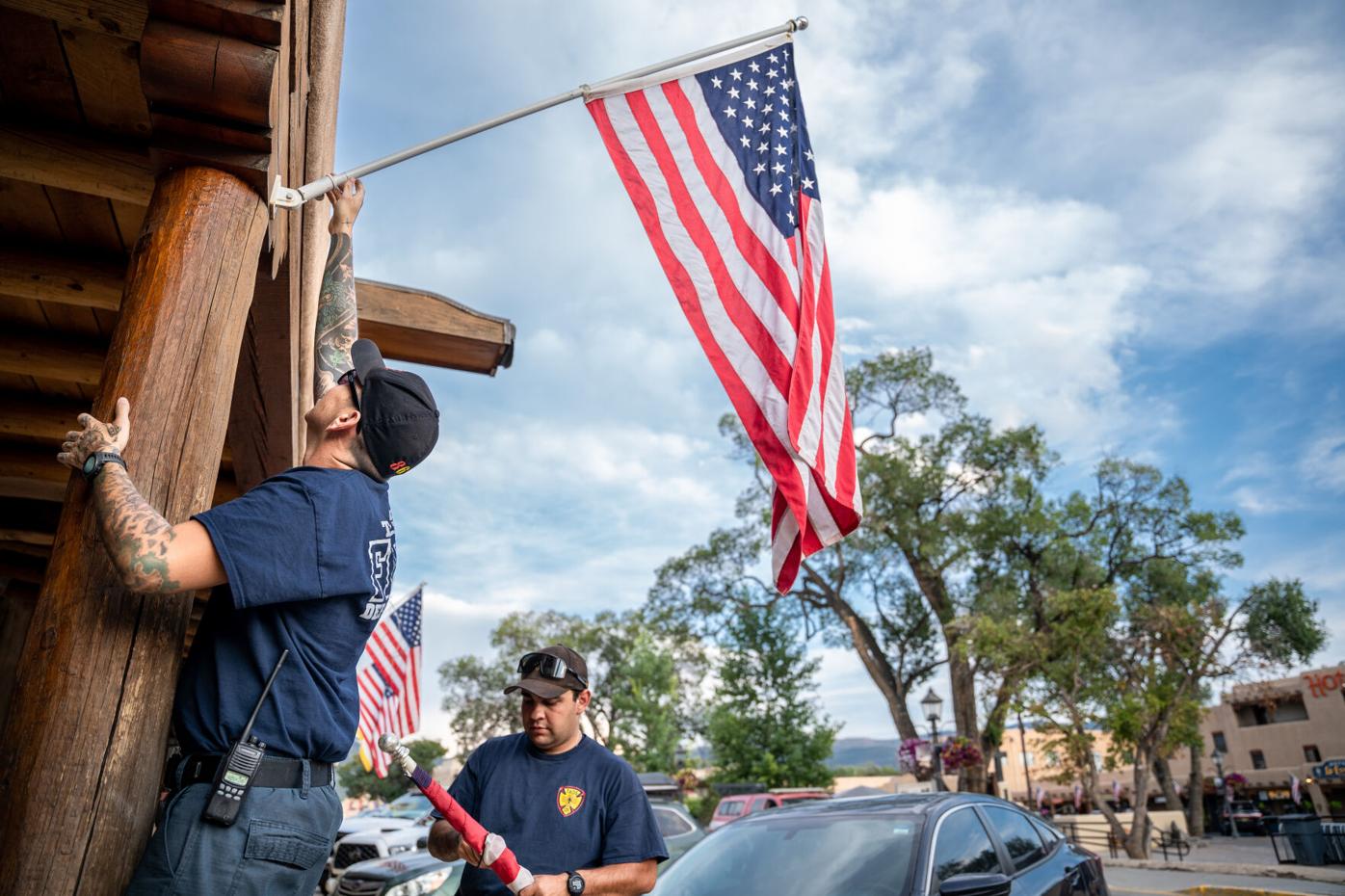 Taos Volunteer Fire Department honors the fallen