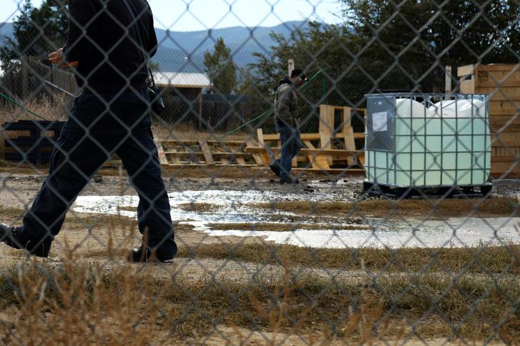 Taos Fire controls chemical spill at RAC Transport Environment