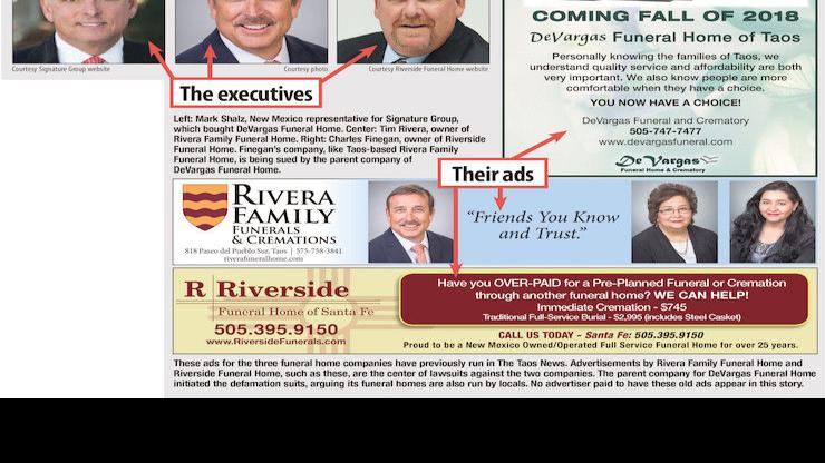 Funeral Home Feud Reaches Taos Business Taosnews Com