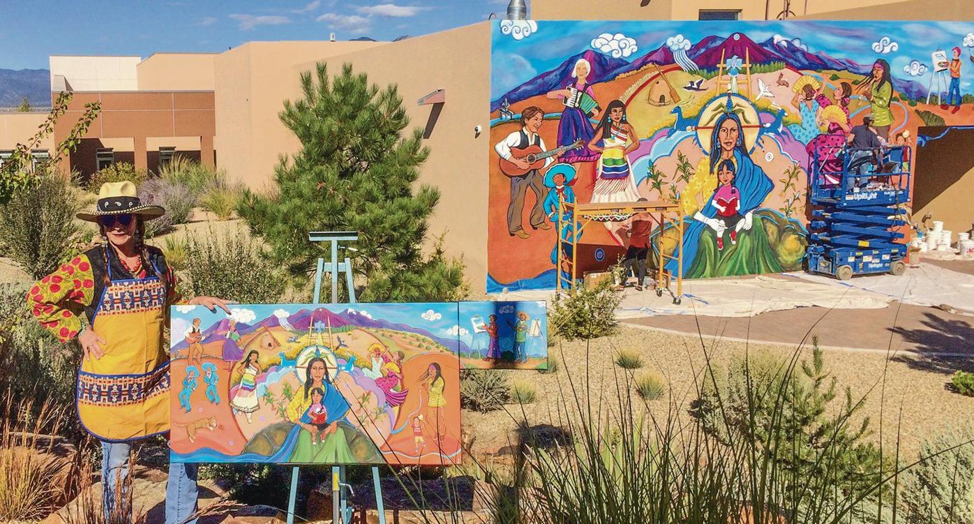 Mural 'The Dance' unveiled at UNMTaos Arts