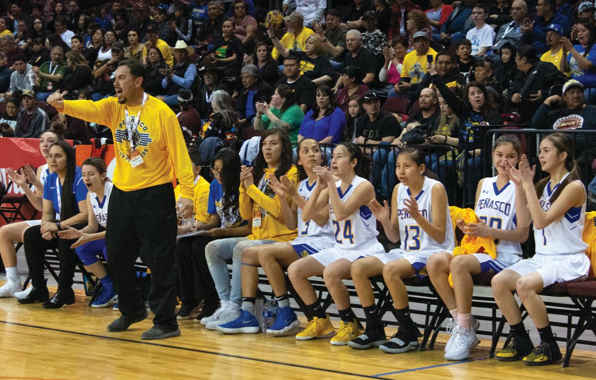 Penasco Girls Basketball Coach Gilbert Mascarenas Honored By Peers