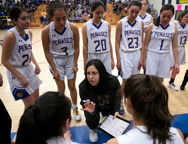 Peñasco crushes Questa for district tourney championship Basketball
