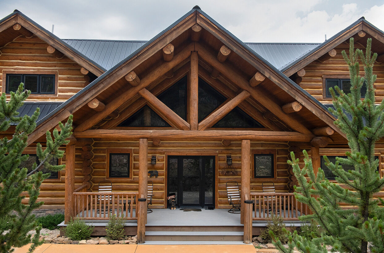 Angel Fire Log Cabin Living Magazines