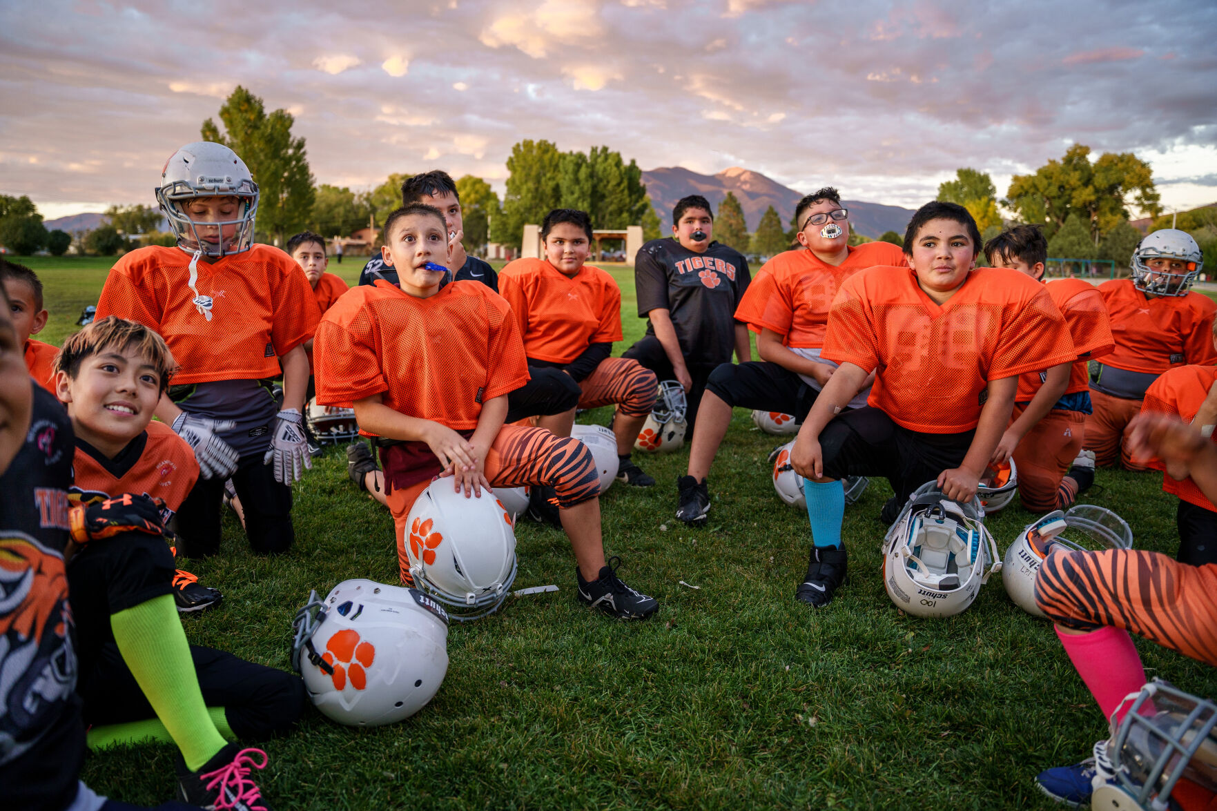 Tiger cubs off to roaring start Taos Youth Football having stellar