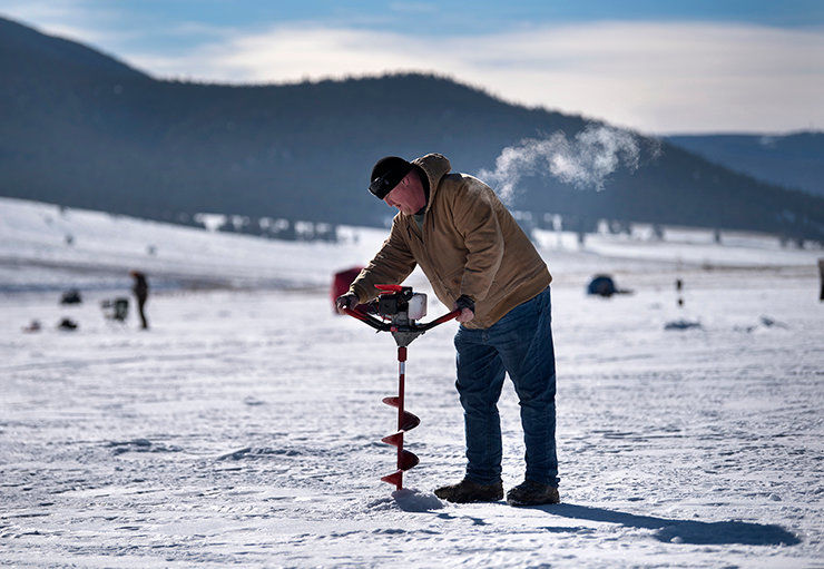 Photo Gallery Ice fishing at Eagle Nest Local News