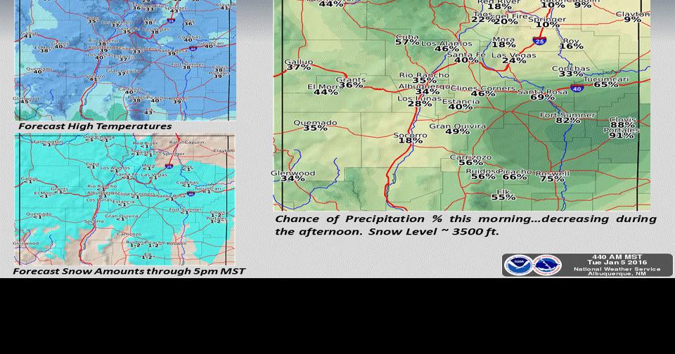 Week of wintry weather expected in Taos News