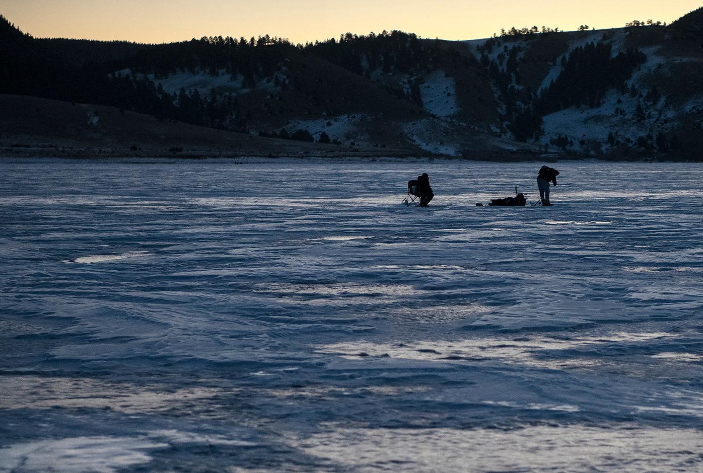 Photo Gallery Ice fishing enthusiasts compete in Eagle Nest tournament
