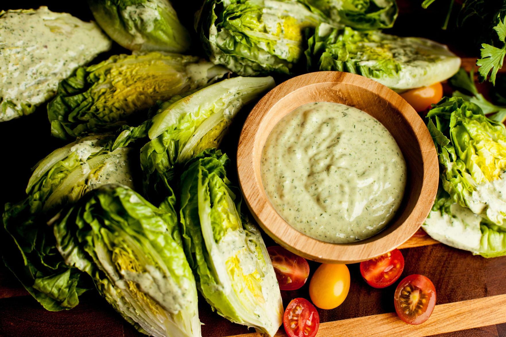 Jamie oliver salad top dressing green goddess