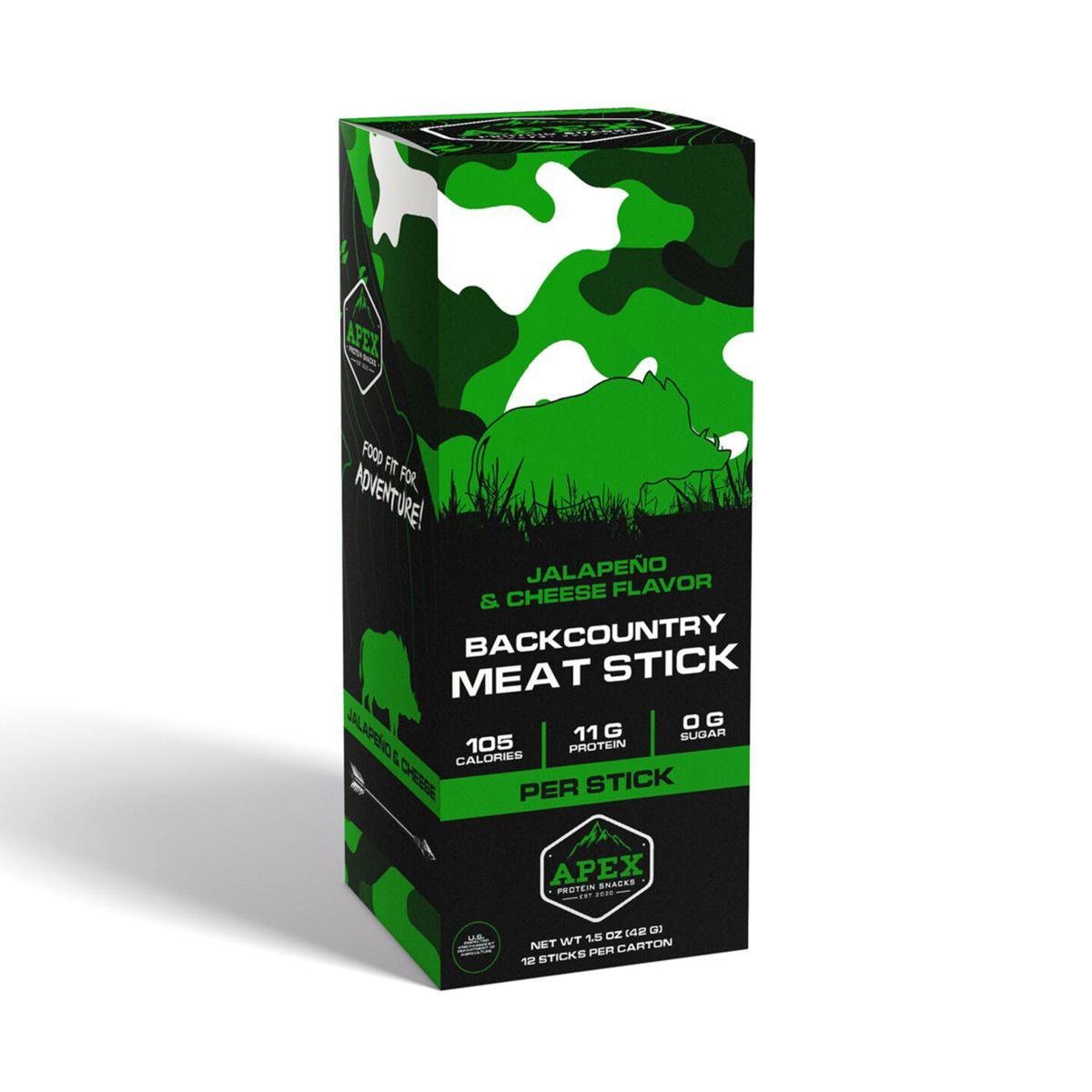 Backcountry Meat Stick from Apex Protein Snacks.