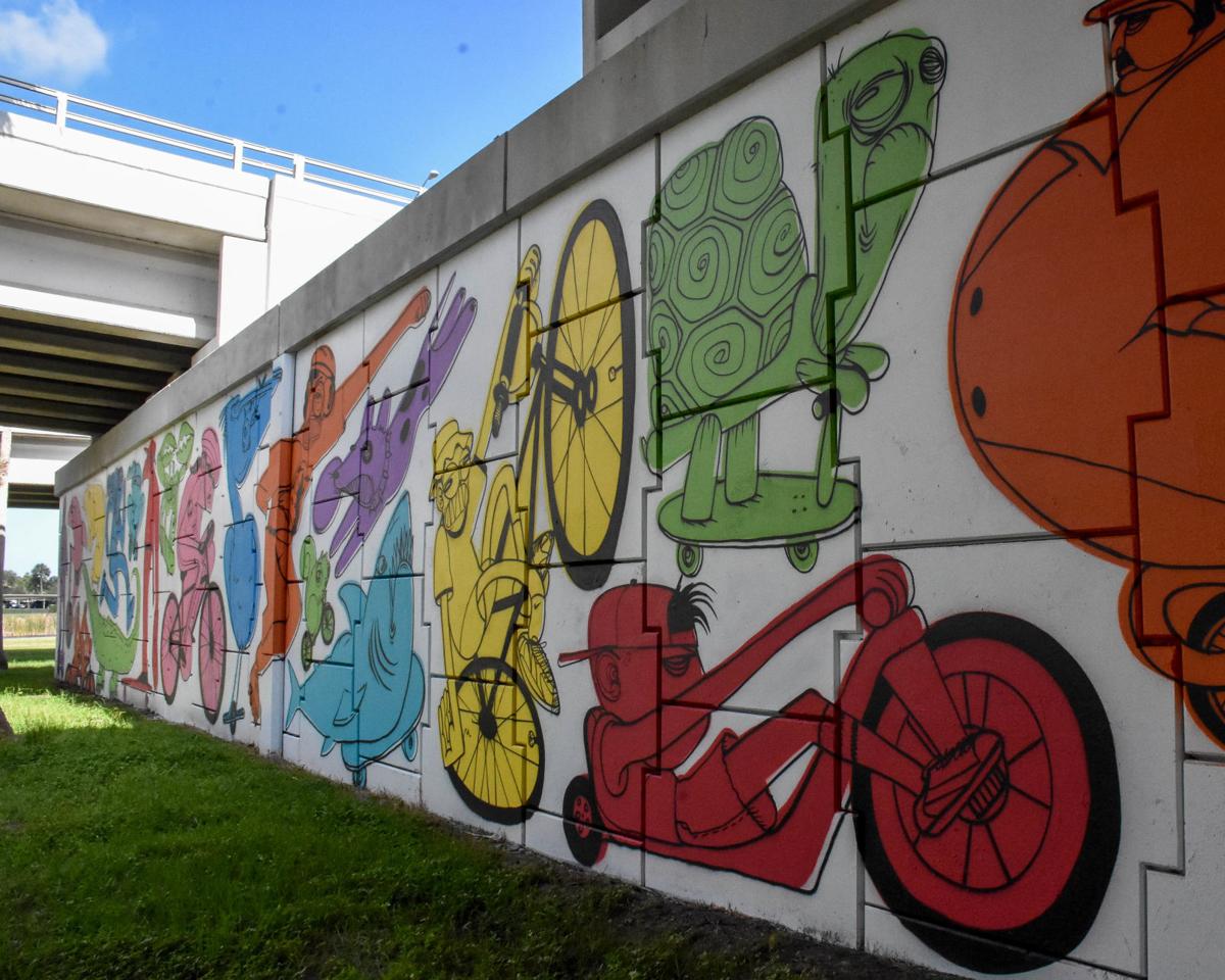 Pinellas Officials Over The Moon About Palm Harbor Underpass Mural