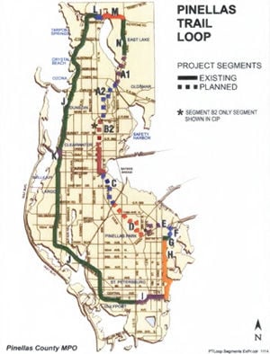 Pinellas County Bike Trail Map County Oks Agreement For Trail Project | Pinellas County | Tbnweekly.com