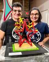Stars align for Oldsmar couple who have winning design for art project