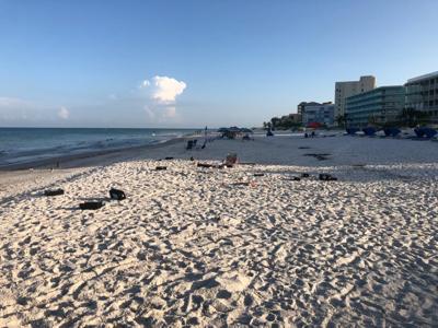 Beachgoer belongings left on beach threaten sea turtles