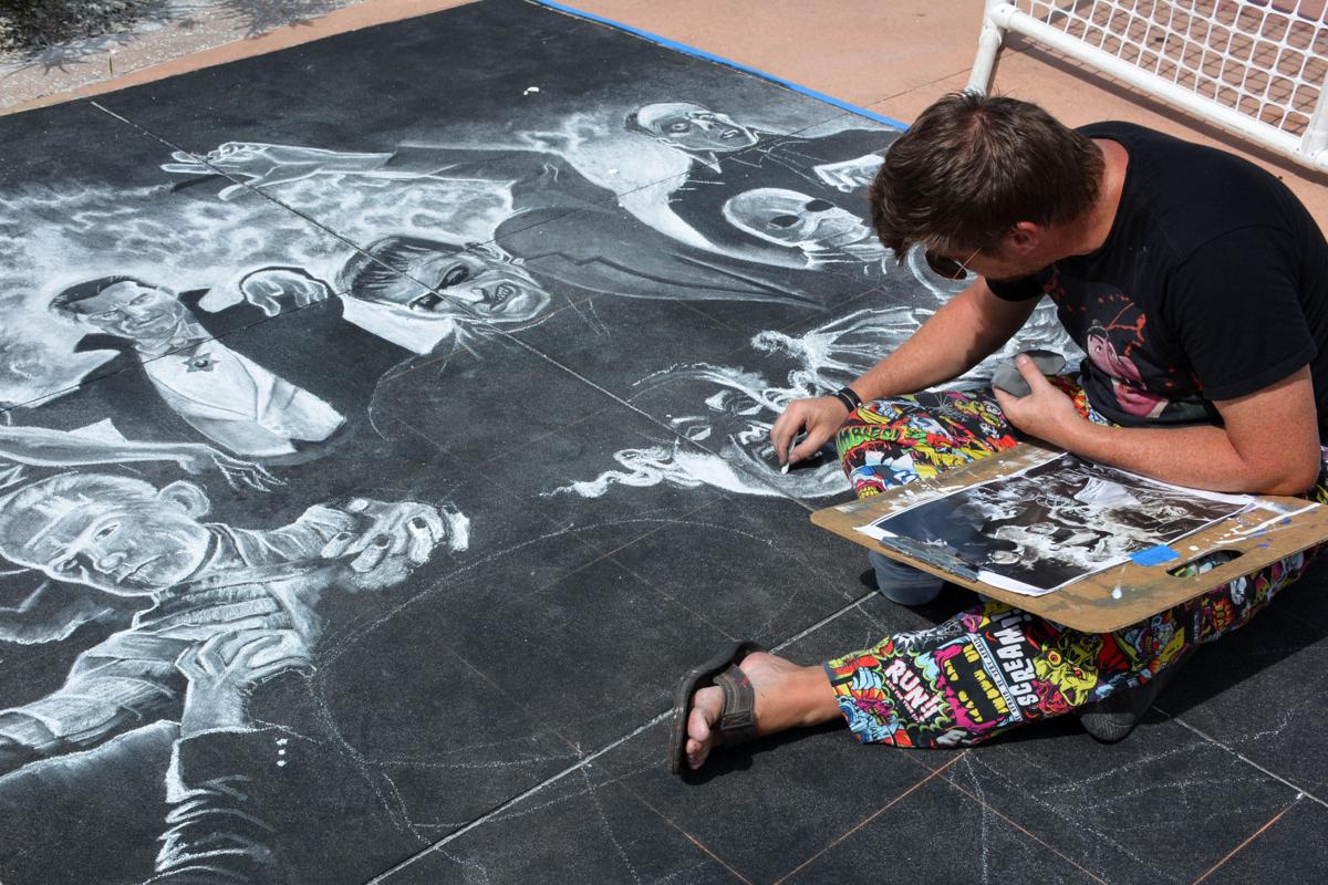 Clearwater Chalk Art Festival in photos Clearwater