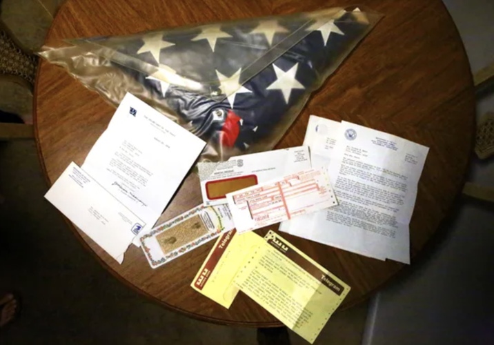 Largo sisters found military funeral flag in trash, honor soldier
