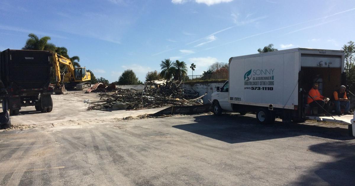 Tides owner takes step toward redevelopment by razing clubhouse ...