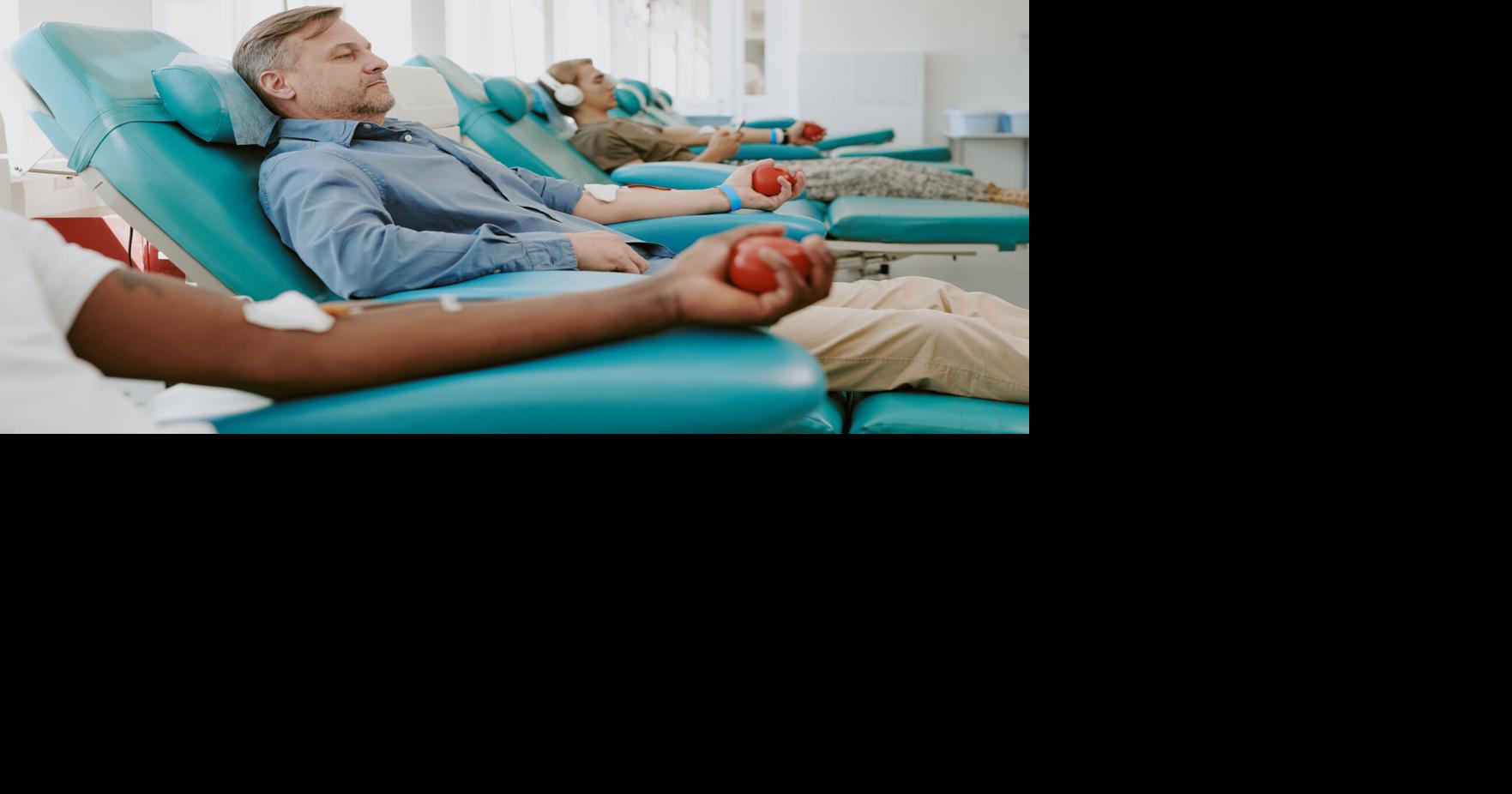 Blood donating is a healthy service