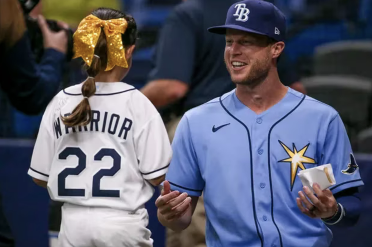 Brett Phillips, the Tampa Bay Rays' fun machine, can't stop