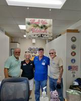 Largo Elks presents Bay Pines vet with 75th ‘Welcome Home’ kit