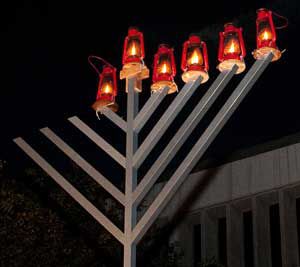 Hanukkah menorah lighting to be held on 'Sunday Night Football' for first  time