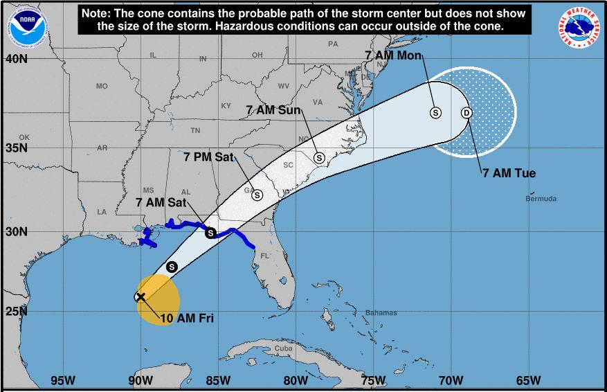 Storm Surge Thunderstorms Rip Currents And High Surf On