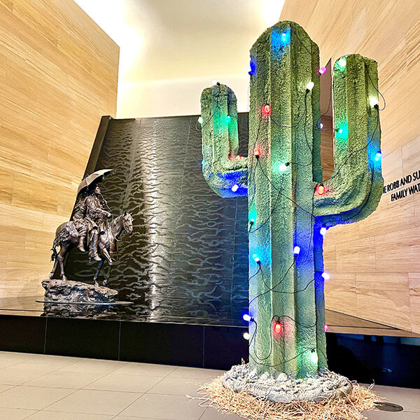 James Museum to host Yule Cactus Lighting with local artist Chad Mize |  Diversions | tbnweekly.com