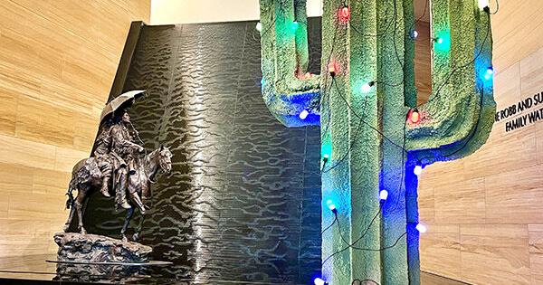 James Museum to host Yule Cactus Lighting with local artist Chad Mize