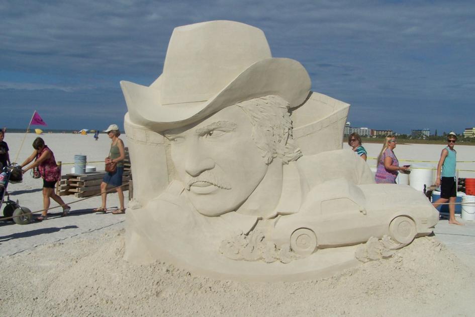 Sanding Ovations Treasure Island Sand Sculpting