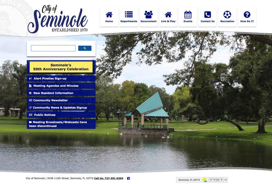 Seminole Settles Ada Case About Website Seminole