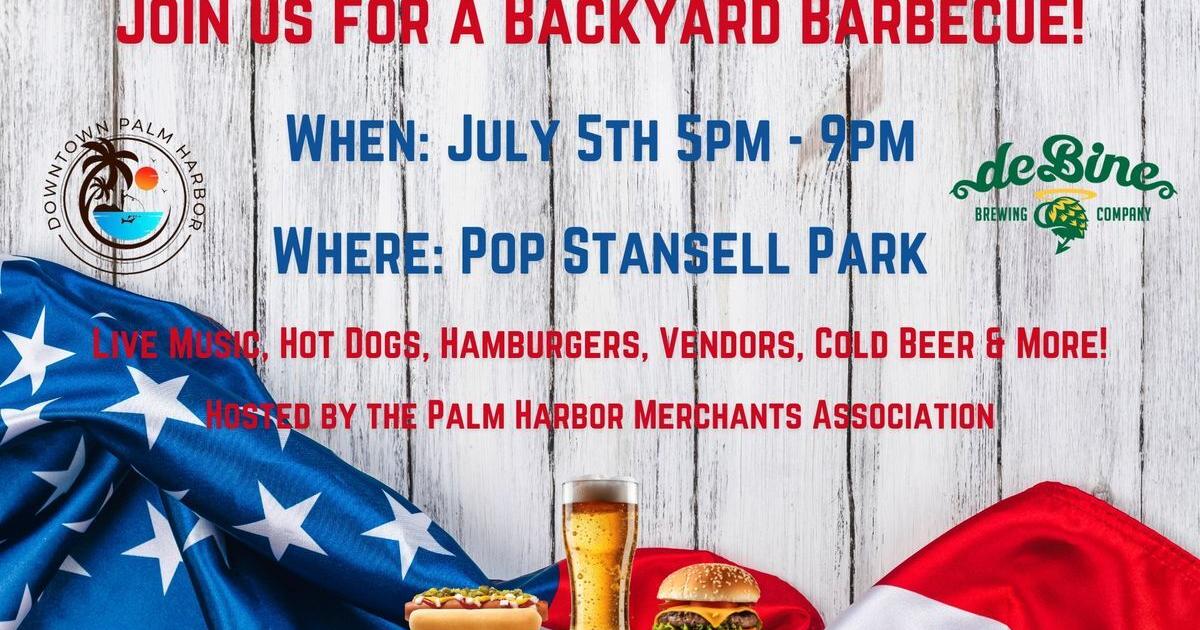 Things to do around Pinellas: July 4 10 Calendar tbnweekly com